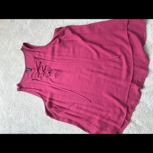 Maurice’s Lace Up Tank Top 24/7 Collection